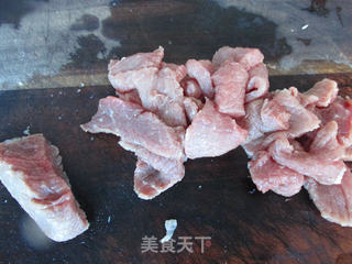 秋葵炒牛肉的做法步骤:3