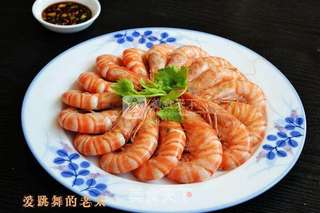 白灼竹节虾的做法步骤:5