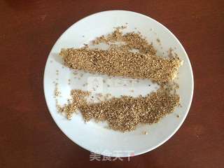 芝麻红薯卷的做法步骤:15