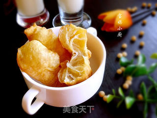 自制油条的做法步骤:15