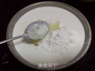 绿豆馅冰皮月饼的做法步骤:17