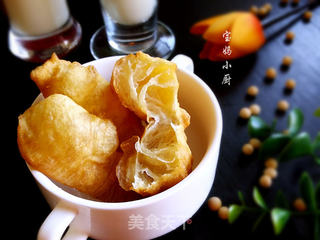 自制油条的做法步骤:14
