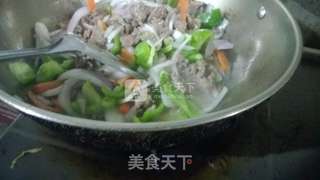 什锦炒牛肉的做法步骤:6