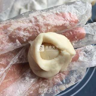 榨菜鲜肉月饼的做法步骤:5
