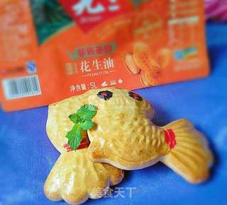 金鱼豆沙月饼的做法步骤:19