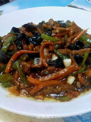 鱼香肉丝的做法步骤:11