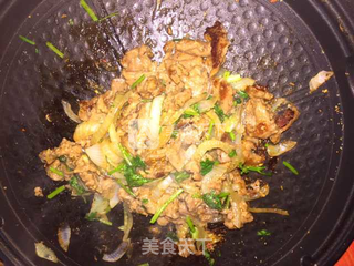炙子烤肉的做法步骤:7