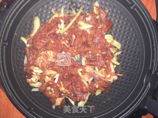 炙子烤肉的做法步骤:5