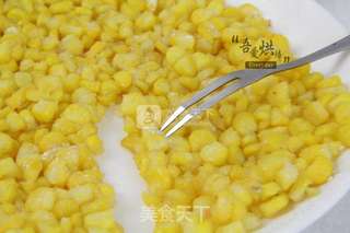 黄金玉米烙的做法步骤:5