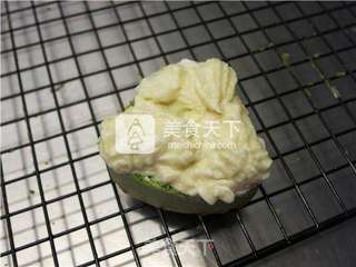 抹茶榴莲红豆蜜语蛋糕的做法步骤:26