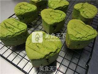 抹茶榴莲红豆蜜语蛋糕的做法步骤:17