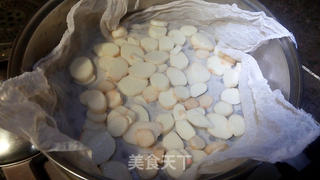 蓝莓山药糕的做法步骤:2