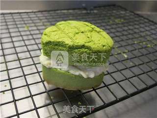 抹茶榴莲红豆蜜语蛋糕的做法步骤:27