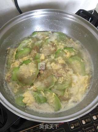丝瓜瘦肉蛋汤的做法步骤：4