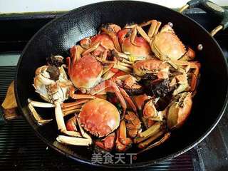 水煮螃蟹的做法步骤:5
