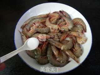 蒜蓉蒸虾的做法步骤:4