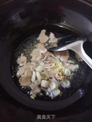 尖椒豆腐皮的做法步骤:3