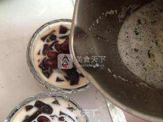 夏季甜品--奶茶香蜜豆的做法步骤:14