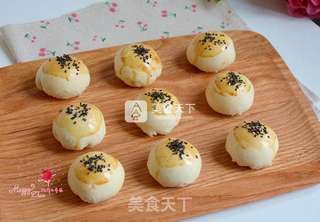 枣泥酥皮月饼的做法步骤:23