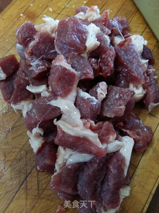 羊肉串的做法步骤:2