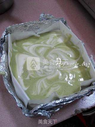 我的酸奶蛋糕处女作【茶石纹酸奶天使蛋糕】的做法步骤:8