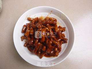 糖醋里脊的做法步骤:14