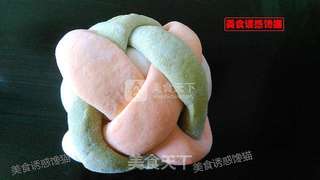 彩球紫薯椰蓉包的做法步骤:10