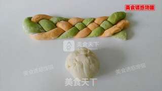 彩球紫薯椰蓉包的做法步骤:9