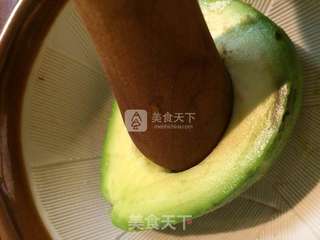 牛油果牛奶冷汤的做法步骤:8