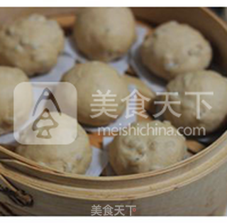 红糖麦仁馒头--粗粮细食清爽一下的做法步骤:9