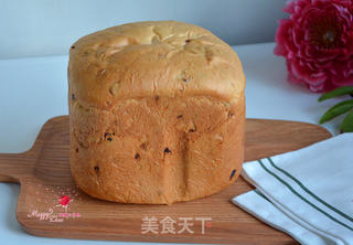 淡奶油蔓越莓大吐司的做法步骤:11