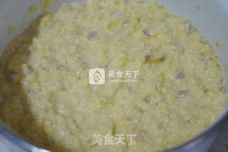蒸玉米羹的做法步骤:5