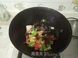 孜然鱼豆腐的做法步骤:6