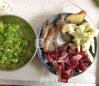 开胃主食-麻辣香锅虾面的做法步骤:5