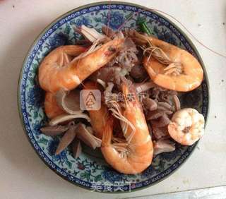 开胃主食-麻辣香锅虾面的做法步骤:6