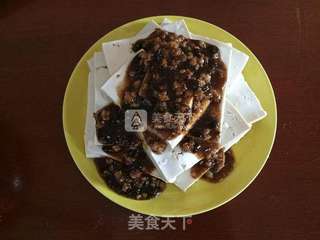 豆豉肉末蒸豆腐的做法步骤：10