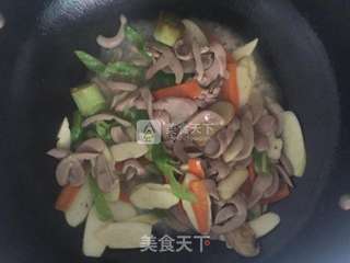 炒腰片的做法步骤:6