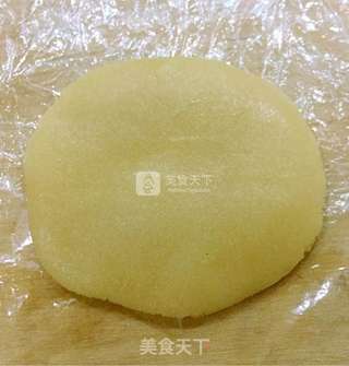 白豆沙月饼的做法步骤:14