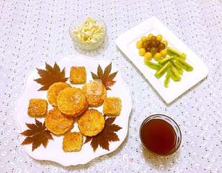 白豆沙月饼的做法步骤:25