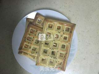 香草华夫饼的做法步骤:13