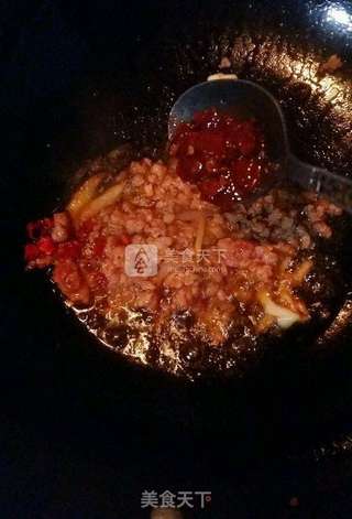 红烧肉末豆腐的做法步骤:5