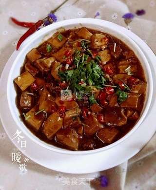 红烧肉末豆腐的做法步骤：9