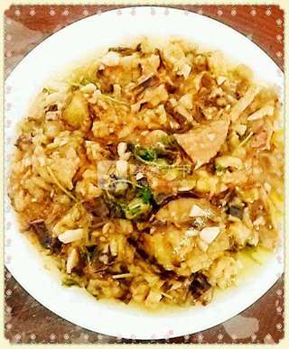 茄子烧肉的做法步骤：25