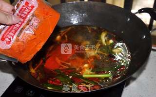 从磁器口走出来的名菜毛血旺的做法步骤:5
