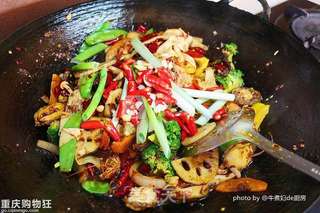 鲍鱼、虾&麻辣香锅的做法步骤：9