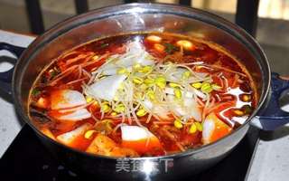 从磁器口走出来的名菜毛血旺的做法步骤:7