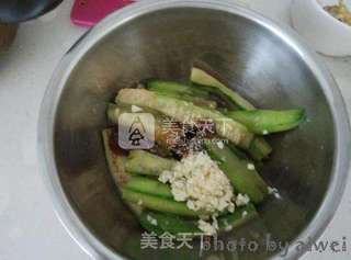 蛤蜊蒸丝瓜的做法步骤:7