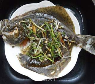 清蒸多宝鱼的做法步骤：7