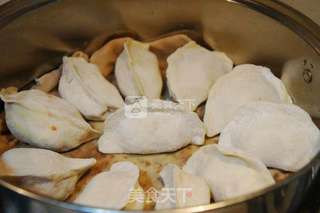 丝瓜馅汤面蒸饺的做法步骤:9