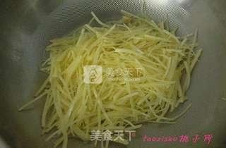 尖椒土豆丝的做法步骤：6